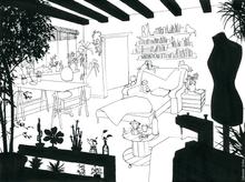 L'absente - encrage