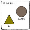 moi l'autre autrui ce qui est ce qu'on perçoit l'un de l'autre la raison pour laquelle on s'engueule le prétexte pour lequel on s'engueule rends moi ma couleur sale bâtard