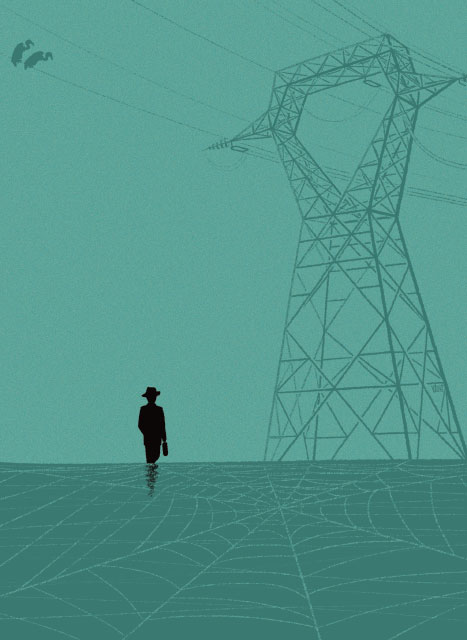 L'Homme de Fessenheim, C. Ponté, chez Le Verger Éditeur - proposition de couverture
