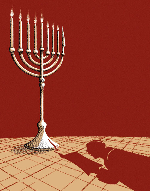 Illustration de Vlou pour la couverture du roman policier Fais ta prière Shimon Lévy, de Annette Fern