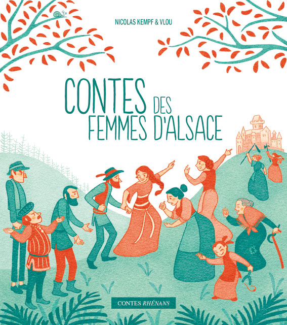 Contes des femmes d'Alsace, couverture, Le Verger Éditeur