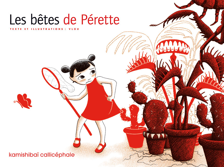 Les bêtes de Pérette, textes et illustrations de Vlou, éditions Callicéphale, couverture